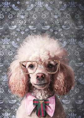 Poodle in Glasses