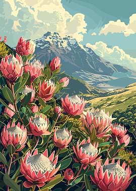 Mountain Proteas