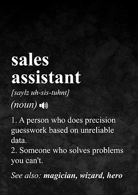 Sales Assistant Definition