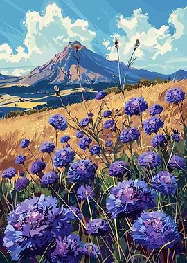 Mountain Meadow Flowers