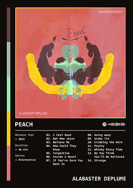 Peach (2015) Album by Alabaster DePlume