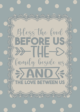 Bless the Food Before Us