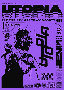 Travis Scott Utopia Album Cover