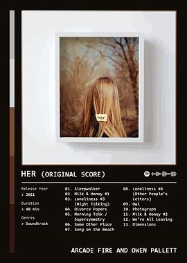 Her (2021) Album by Arcade Fire and Owen Pallett