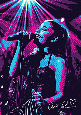 Ariana Grande Pop Art