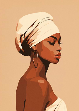 Woman in Turban