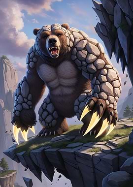 Stone Bear Creature