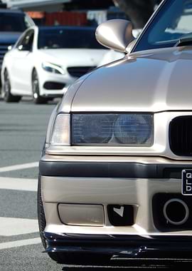 BMW E36 Front View