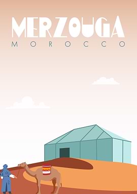Merzouga city Morocco