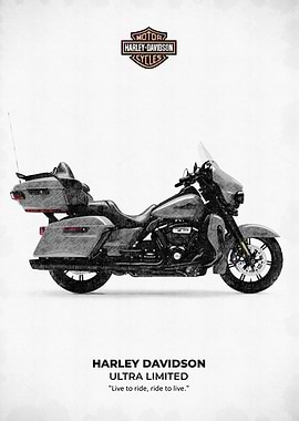 Harley Davidson Ultra Limited Motorcycle