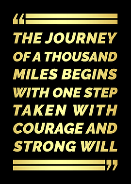 Courage and Strong Will