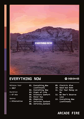 Everything Now (2017) Album by Arcade Fire