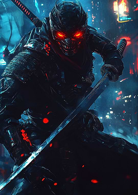 Cyberpunk Ninja Warrior