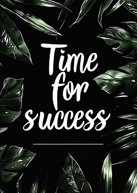 Time for Success Quote