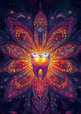 Celestial Tooth Mandala