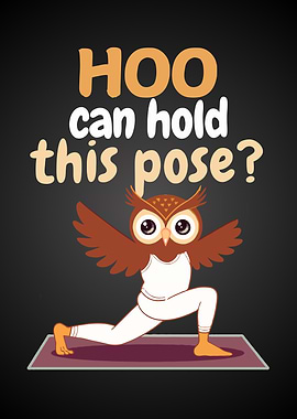 Owl Yoga Pose