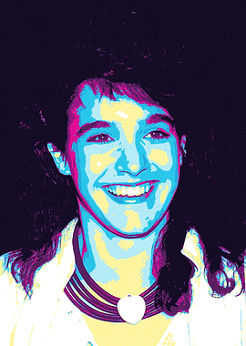 Danielle Brisebois Retro Art Style