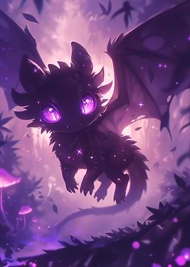 Void Dragon in Forest