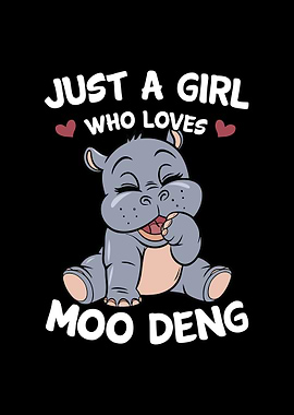 Hippopotamus Girl Graphic