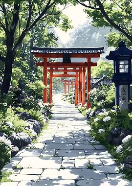 Japanese Garden Path Japanese Landscape