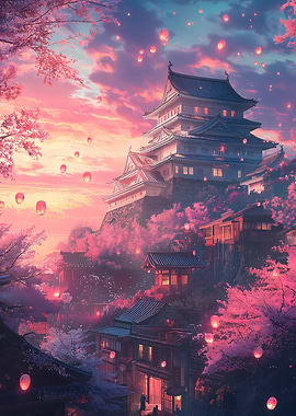 Himeji Castle Sunset 4