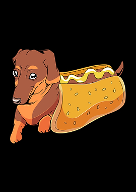 Hot Dog Dachshund