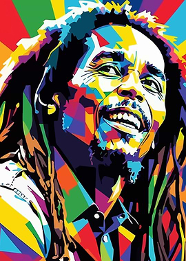 Reggae Pop Art Portrait