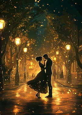 Romantic Night Stroll