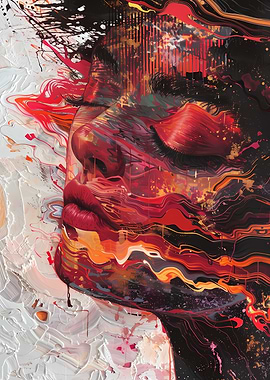 Abstract Female Portrait