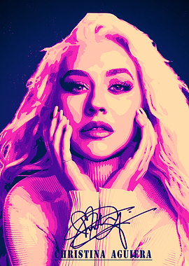 Christina Aguilera Portrait
