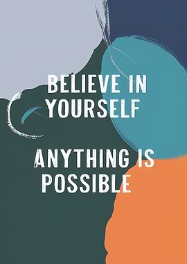 Believe in Yourself Poster