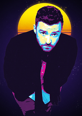 Justin Timberlake Pop Art