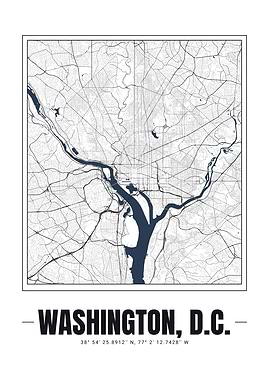 Washington D.C. Map