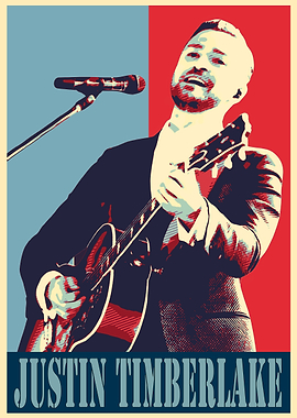 Justin Timberlake Music Poster