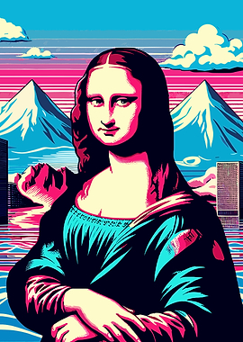 Pixelated Mona Lisa