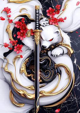 White Bear Samurai Polar