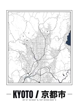 Kyoto City Map