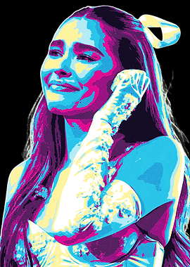 Madison Beer Retro Art
