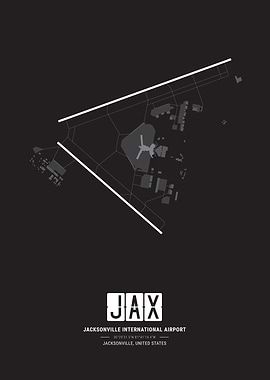 Jacksonville Airport Map