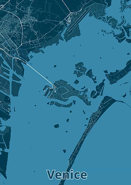 Venice City Map