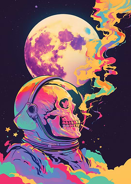Space Skull Astronaut