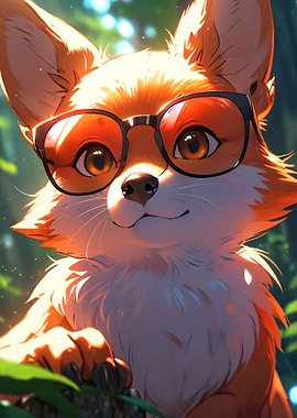 Fox in Sunglasses