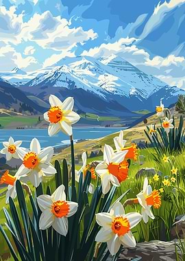 Mountain Daffodils