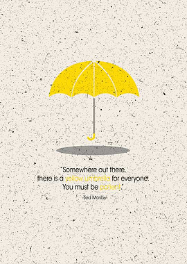 Yellow Umbrella Quote