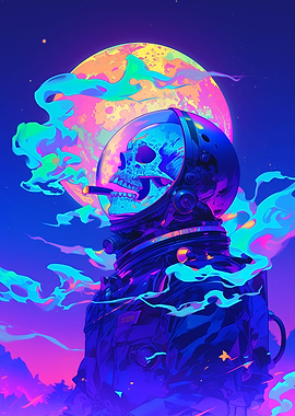 Space Skull Astronaut
