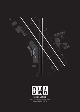 Omaha Airport Layout