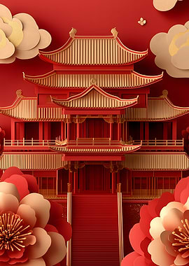 Red Chinese Palace