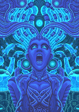 Pixel Art - The Liquid Scream