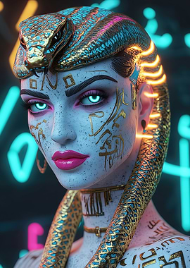 Neon Cleopatra