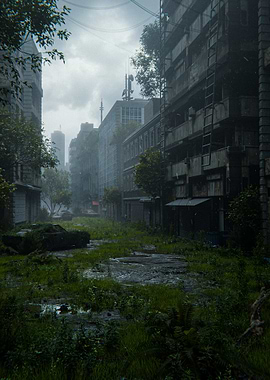 Overgrown Cityscape